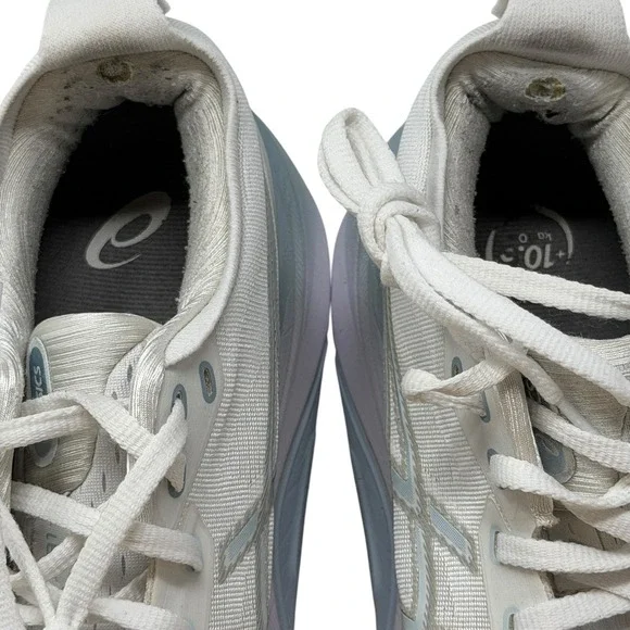 Asics Gel-Kayano 31 Womens Size 10.5 White Grey Running Shoes 1012B794 - Picture 13 of 15